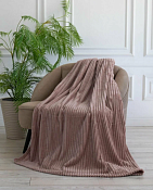 "Happy Family" Покрывало "Волна" 180х220см,цв.пудровый