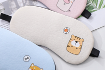 Маска для сна "Sleepy dreams.Tiger" 19х9см с охлаждающим гелем
