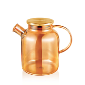 WILMAX Thermo Glass Amber Заварочный чайник 1600мл, цв.янтарь