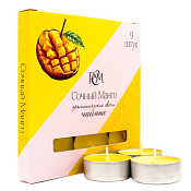 Набор свечей-таблеток (9шт) Сочный манго