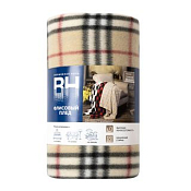 "Волшебная ночь" Плед 148х200см, цв.бежевый,флис