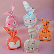 Набор пакетов полиэтиленовых "Funny friends" 30шт. 13,5х22см 5в.