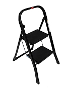 "HAUSMANN" Стремянка односторонняя "Shan" 2 ступени, цв.черный