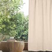 "Волшебная ночь" Комплект штор "Рогожка" 165х270см, 2шт, цв.жемчуг