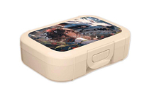 Ланч-бокс "Аниме" 0,85л, цв.бежевый