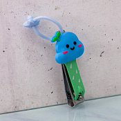 Маникюрные щипчики "Cloud smile" 2,8х5,6 см, цв.голубой