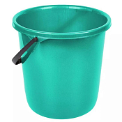 Ведро "Disco" 12л, 29х31,4х29см, цв.аквамарин
