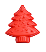 Форма для выпечки "Елка Wish" 14х10,5х3см, цв.красный