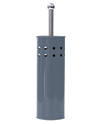 AXENTIA Ерш с подставкой 9,5х38,5см, цв.серый