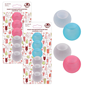 Набор охладителей для напитков "Шарики" 6шт.