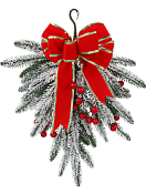 Ветка декоративная "Снежная ветвь" 30см