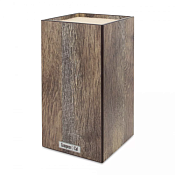 "COMPOSE EAT" ProFashion" Подставка для ножей 12х12х24см цв.дуб моренный