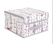 "VALIANT" HERBARIUM LAVENDER Набор коробов стеллажных без крышки 4шт, 31х31х15см