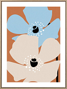 Декор. изобр. "Красочные цветы" 45х60х2,5см