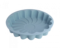 "Berry" Форма для выпечки "Ромашка" 23х4,5см, цв.серо-голубой