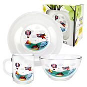Набор посуды "Игрушки" 3пр.