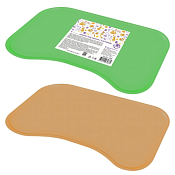 Коврик под миску с бортиком 45х30см, 2цв.