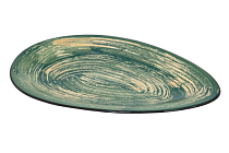 "Green" Блюдо 31,5см, капля