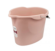 Ведро "Vogue" 12л, 39х29х28см, цв.бежевый