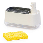 Диспенсер для моющих средств с подставкой 20х10х14,5см