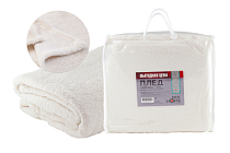 Плед "Овечка" 150х200 см. пл. 240 цв. белый