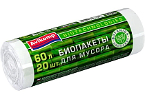 "AVIKOMP" Мешки для мусора биоразлагаемые "Eco Technology (Botanica)" ПНД 60л, 20шт