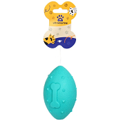 Игрушка-зубочистка для собак "Сырик для Бро" 10х6х6см, цв.голубой