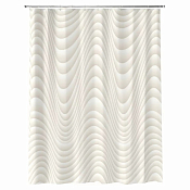 "SPLINE" Штора для ванной 180х180см, цв.бежевый