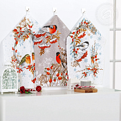 Полотенце кухонное "Музыка зимы" 45х61см