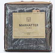 Плед "Marhatter" 200х220см, цв.т.серый