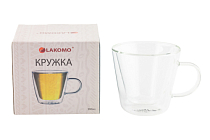 Кружка с двойными стенками 280мл, в п.у.