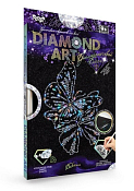 "Diamond" Алмазная мозаика "Бабочка" 31,2х21,5см