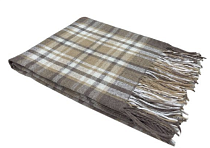 Плед "Метро.BOON" 170х210см, бел-беж-кор