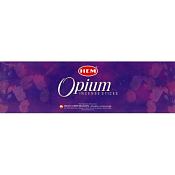 "HEM" 4-гр. Благовония Opium "Мак" 8шт.