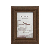Фоторамка "Classica Stripe" 10х15см, цв.коричневый