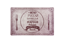 Салфетка сервировочная "Delicious menu" 45х30см