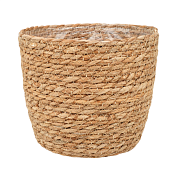 Кашпо плетеное "Сафари" d=25,5см, h=23см, цв.натуральный
