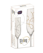 "Виола" Набор бокалов для шампанского 2шт. 190мл