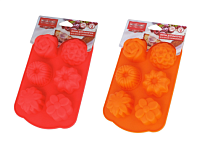 Формочки для выпечки кексов на 6 шт. ассорти 17,2х11х2,6см