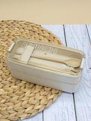 Ланч-бокс "Convenient" 18,5х8,5х8см, цв.белый