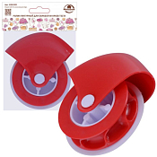 Ролик фигурный для обработки краев теста 10х8,8х4см