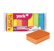 "YORK" Набор губок "Колор Люкс" 7шт. 10х7х3см