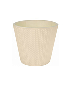"Velvet" Горшок для цветов d=33см 16л цв.светло-бежевый